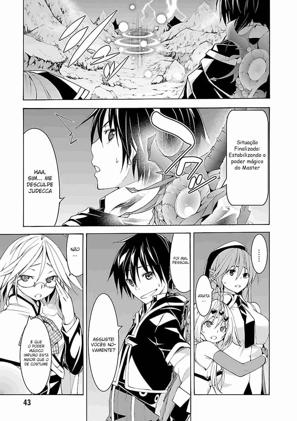 Trinity Seven — Cap. 63, pág. 38
