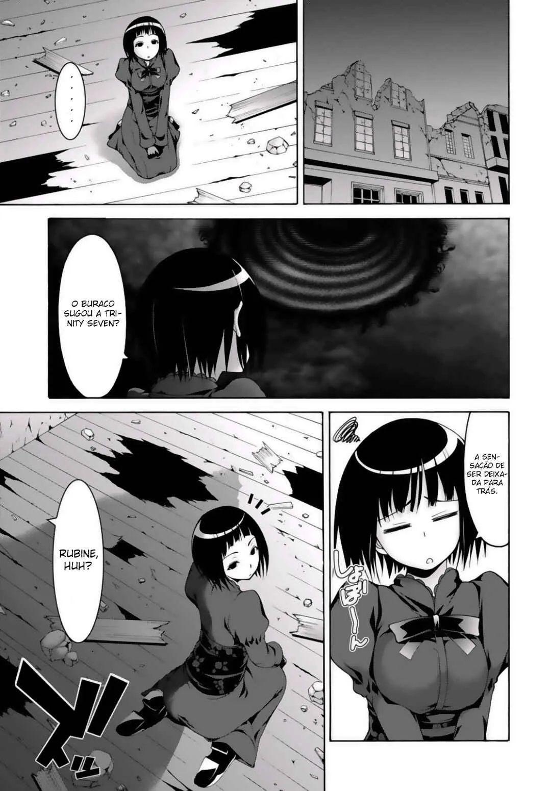 Trinity Seven — Cap. 75, pág. 18