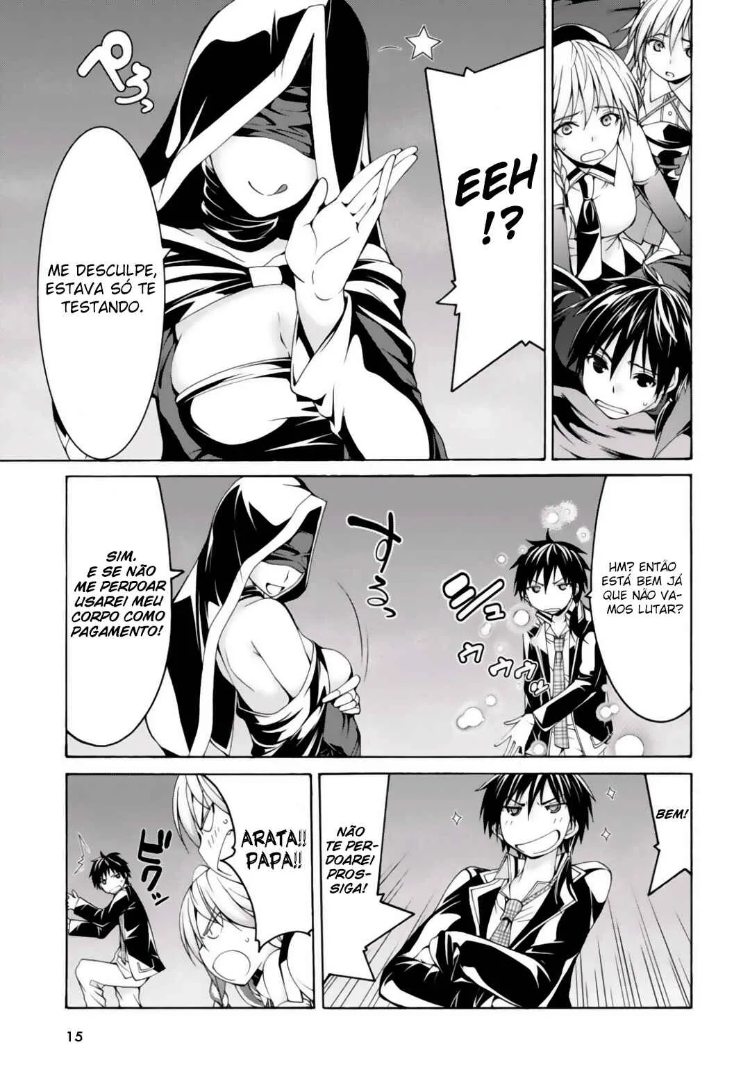 Trinity Seven — Cap. 77, pág. 17