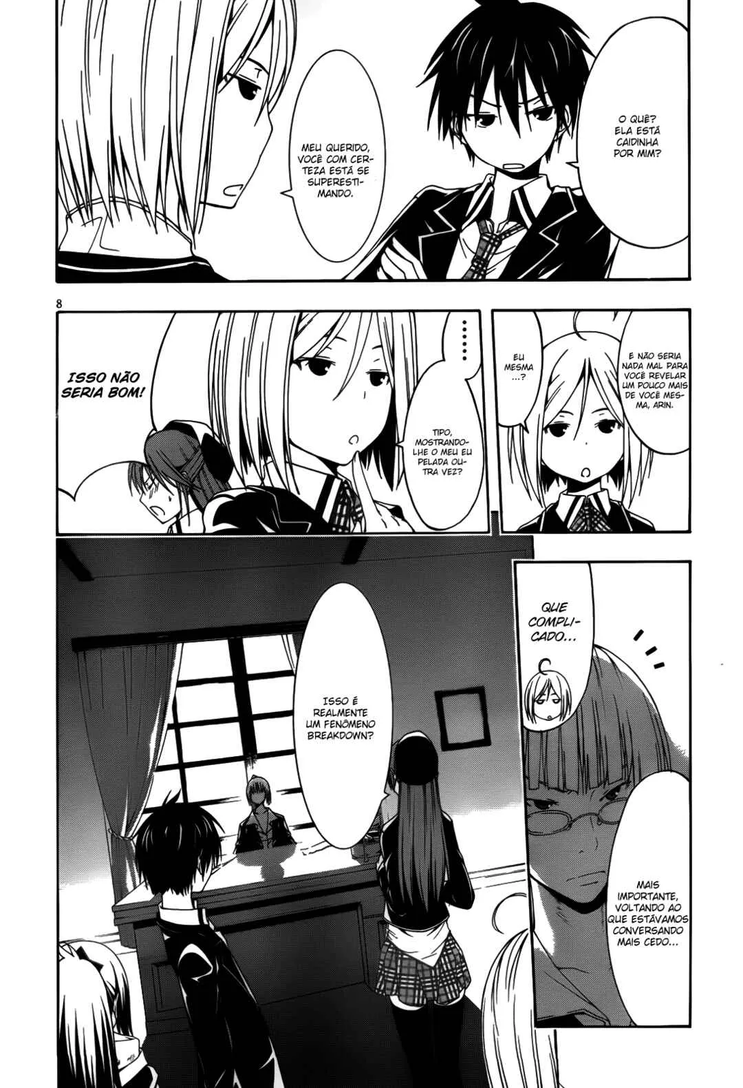 Trinity Seven — Cap. 8, pág. 9