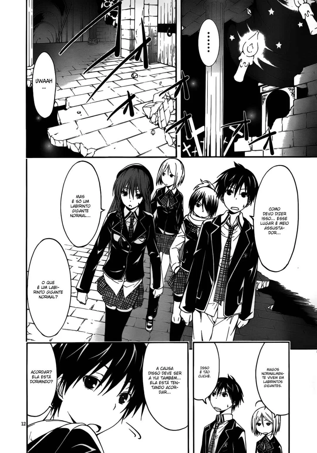Trinity Seven — Cap. 8, pág. 13