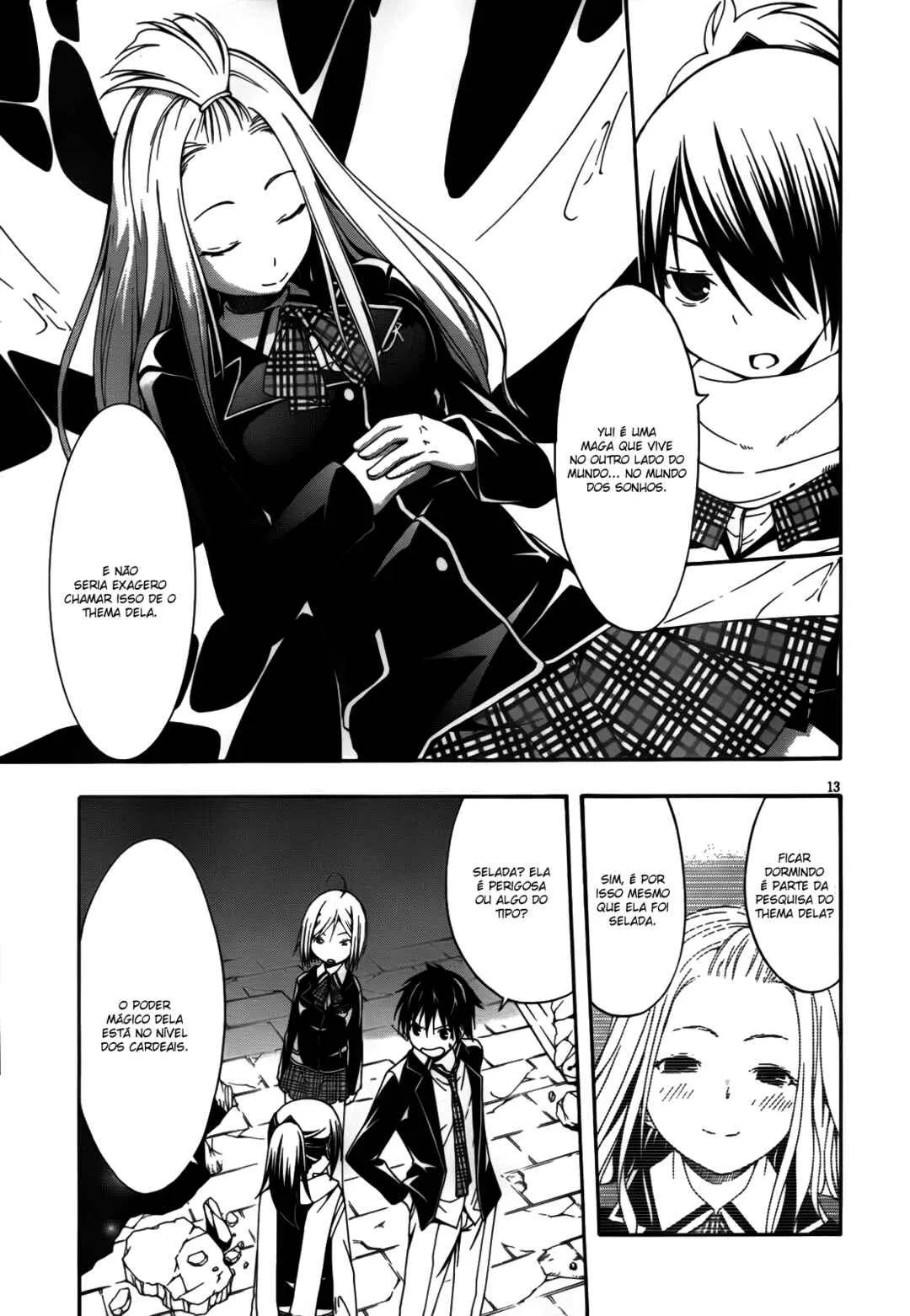 Trinity Seven — Cap. 8, pág. 14