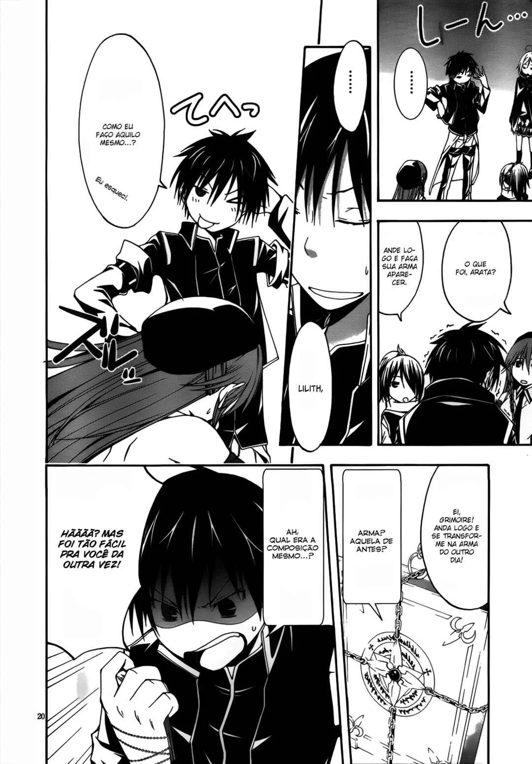 Trinity Seven — Cap. 8, pág. 21