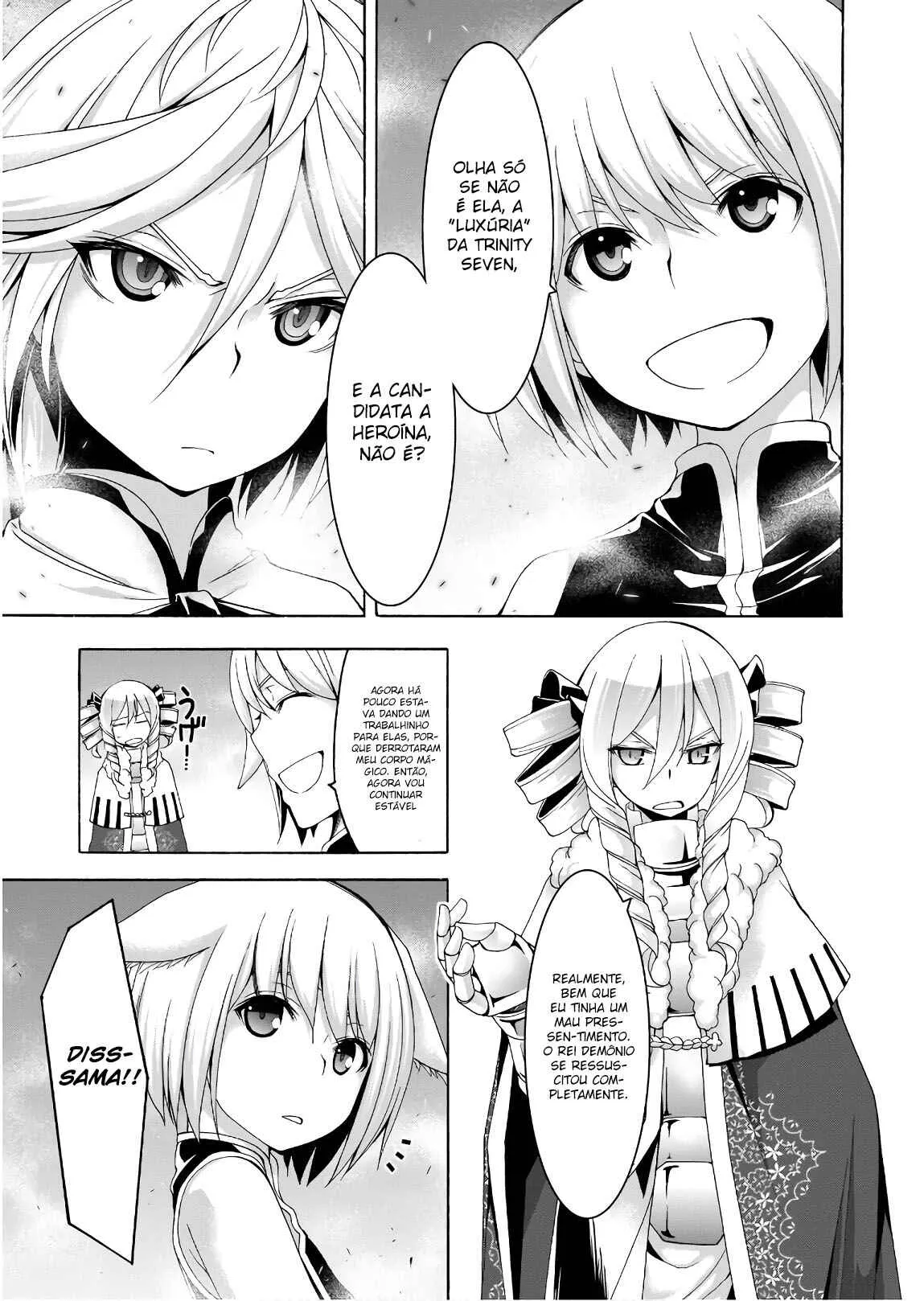 Trinity Seven — Cap. 95, pág. 17