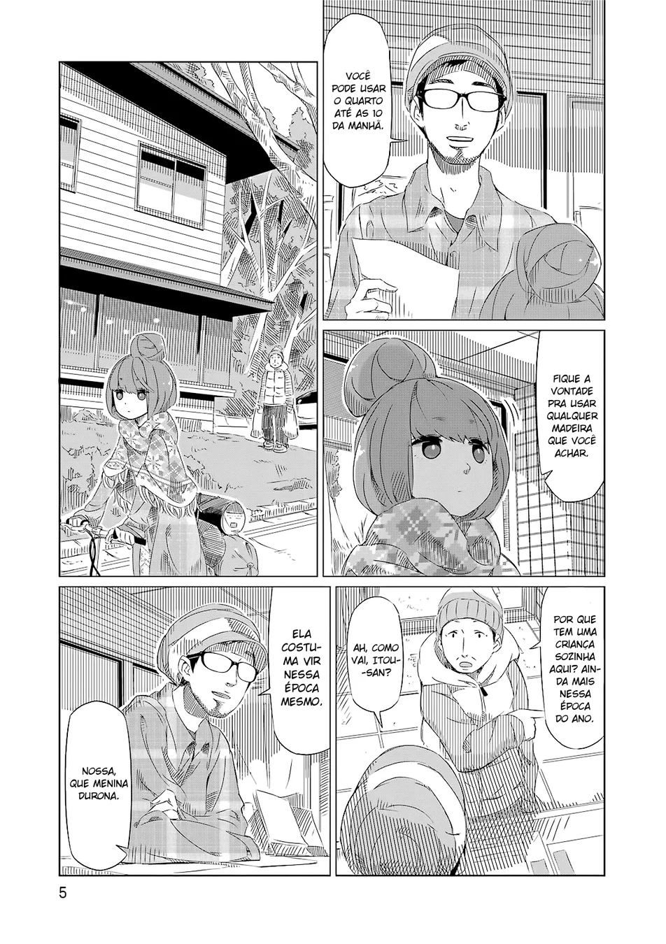 Yuru Camp△ — Cap. 1, pág. 11