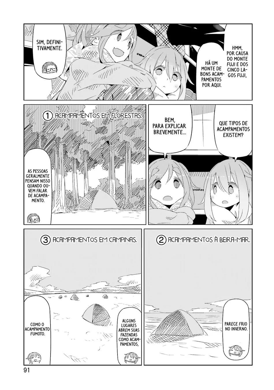 Yuru Camp△ — Cap. 10, pág. 14
