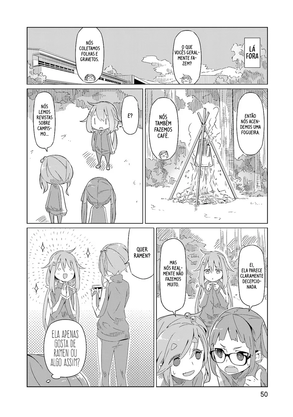 Yuru Camp△ — Cap. 2, pág. 15