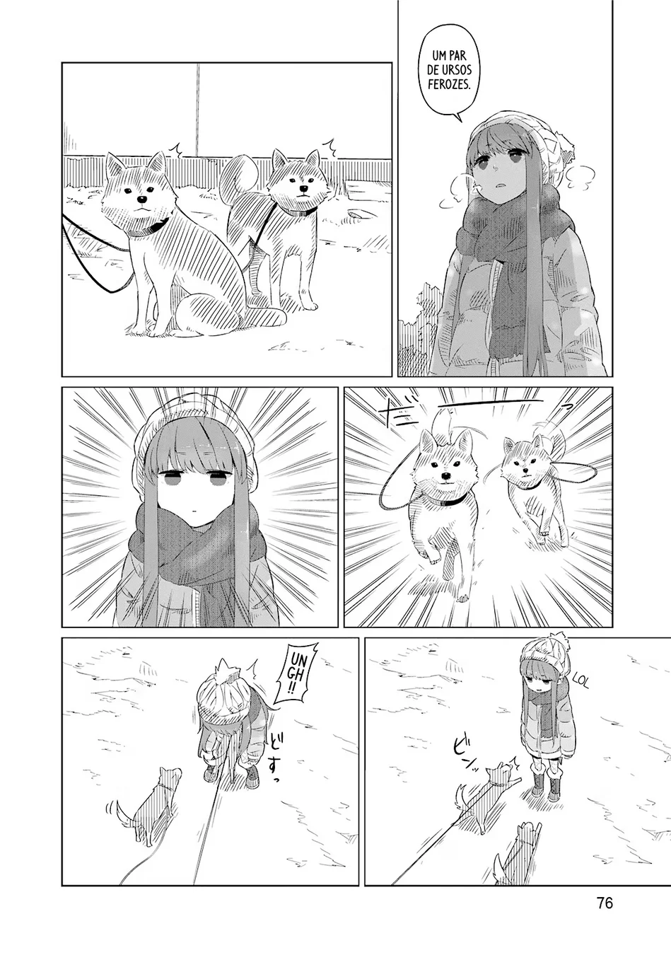 Yuru Camp△ — Cap. 3, pág. 14