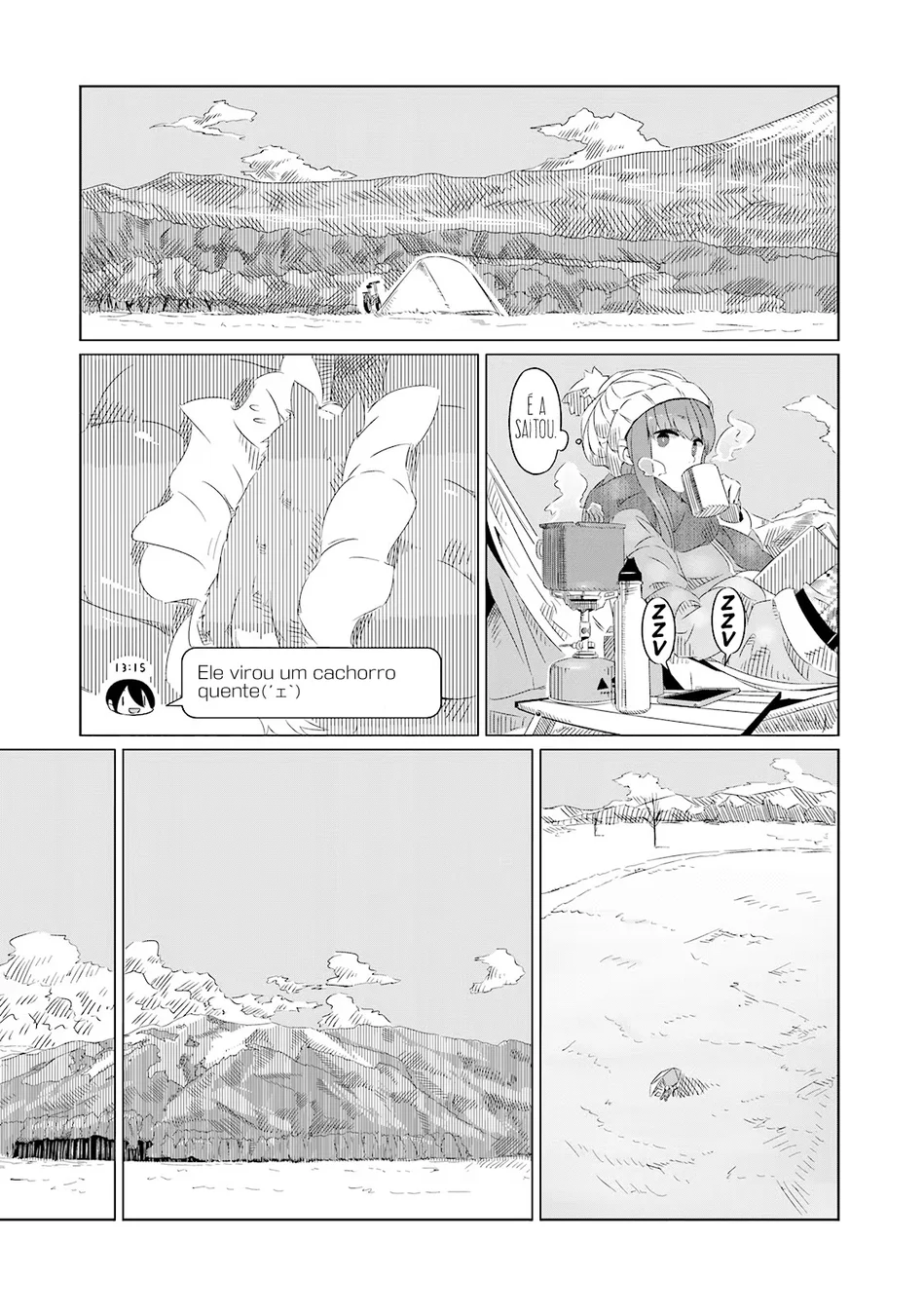 Yuru Camp△ — Cap. 3, pág. 19