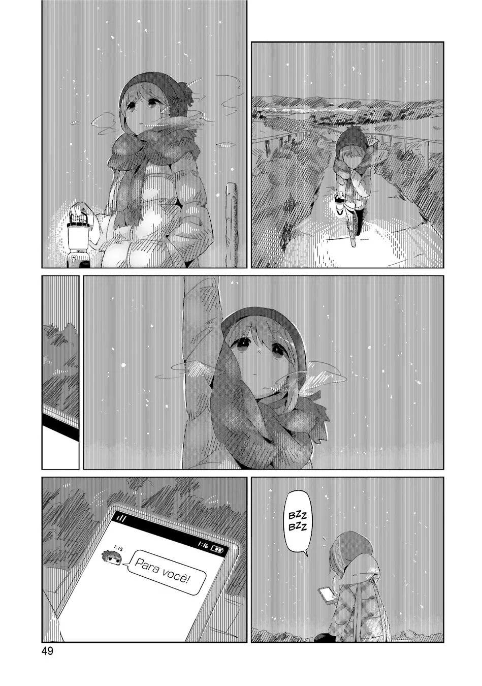 Yuru Camp△ — Cap. 8, pág. 21